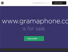 Tablet Screenshot of gramaphone.com